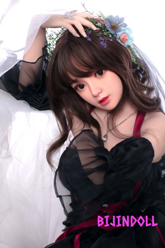 Bezlya 鈴蘭 149cm C-cup シリコンヘッド＋TPEボディ リアルダッチワイフブラックロリータ