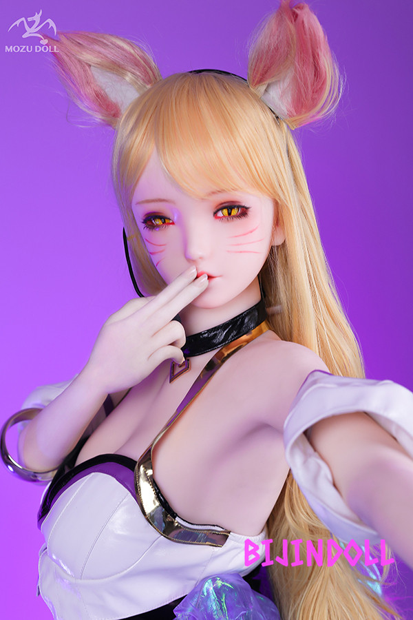 mozudoll 163cm H-cup TPE製 宣材写真と同じ衣装無料プレゼン LOL九尾の狐アーリコスプレセックス人形