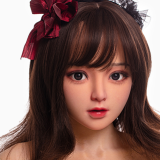 Bezlya 紫陽 160cm Ｂ-cup シリコ製 最先端ヘッド化粧リアルセックス人形