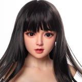 Bezlya 紫陽 160cm Ｂ-cup シリコ製 最先端ヘッド化粧リアルセックス人形