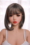 COSDOLL  168cm Iカップ シリコンヘッド＋TPEボディ 巨乳メガネ美人OLラブドール