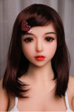 COSDOLL#44  170cm Gカップ シリコンヘッド＋TPEボディ  メガネ巨乳家庭教師ラブドール