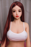 COSDOLL#44  170cm Gカップ シリコンヘッド＋TPEボディ  メガネ巨乳家庭教師ラブドール