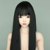 SHEDOLL 148cm D-cup シリコン頭部+TPE材質ボディ 圧倒的黒髪清楚なロリ顔美少女巨乳リアル人形