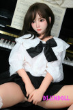 SHEDOLL 148cm C-cup シリコン頭部+TPE材質ボディ 激カワなスレンダー学生童貞卒業ラブドール