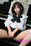 SHEDOLL 148cm C-cup シリコン頭部+TPE材質ボディ 激カワなスレンダー学生童貞卒業ラブドール