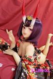 ラブドールボディ極エロアヘイキビッチ酒呑み童子コスプレ