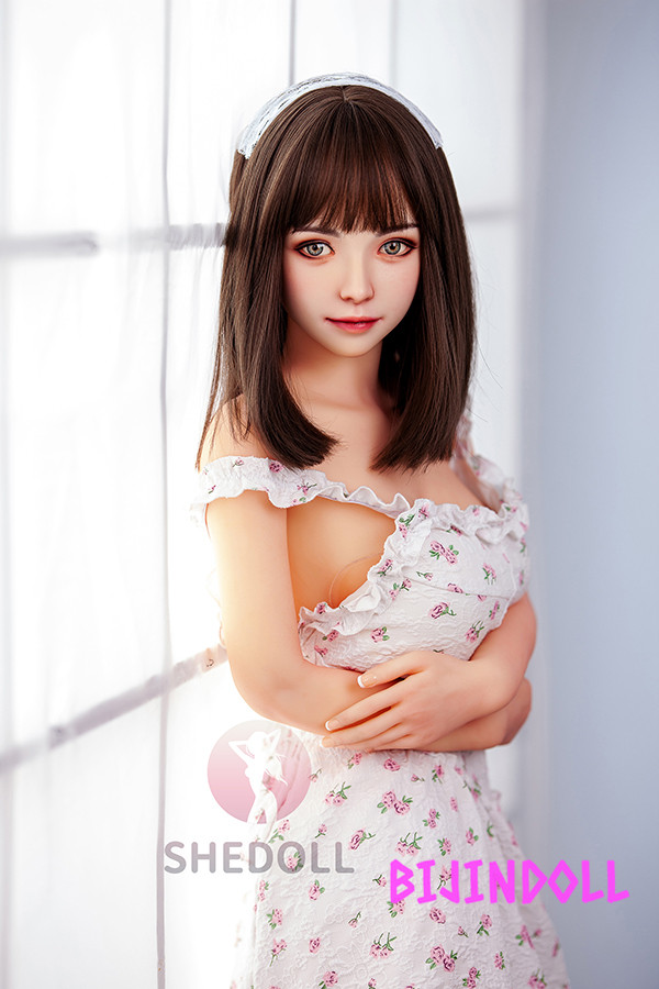 SHEDOLL 148cm D-cup シリコン頭部+TPE材質ボディ グラドル級美巨乳美女ラブドールsexリアル人形