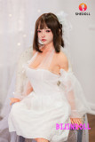SHEDOLL 148cm C-cup シリコン頭部+TPE材質ボディ リアルラブドール 抱き 枕人形