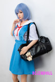 SHEDOLL 148cm C-cup シリコン頭部+TPE材質ボディ [EVA]綾波レイラブドールコスプレセックス人形