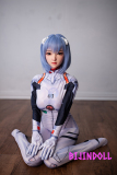 SHEDOLL 148cm C-cup シリコン頭部+TPE材質ボディ [EVA]綾波レイラブドールコスプレセックス人形