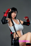 168cm E-cup gameladyヘッドNo.15 シリコン製 大人気ゲームFF7コスプレ人気ティファセックスドール