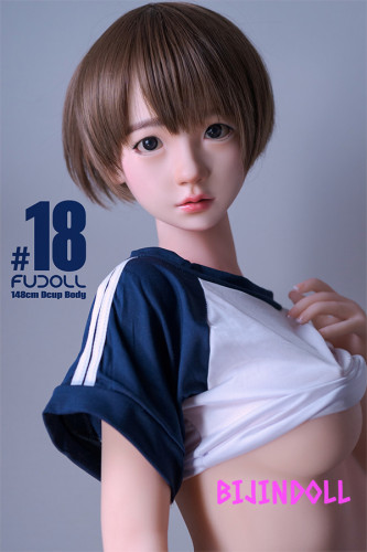 FUDOLL#18 148cm D-cup シリコン頭部+TPE材質ボディ 超美人リアルセックスドールガリ細スレンダー