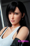 168cm E-cup gameladyヘッドNo.15 シリコン製 大人気ゲームFF7コスプレ人気ティファセックスドール