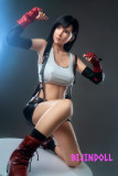 168cm E-cup gameladyヘッドNo.15 シリコン製 大人気ゲームFF7コスプレ人気ティファセックスドール