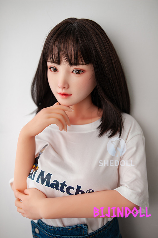 SHEDOLL 148cm C-cup シリコン頭部+TPE材質ボディ 美少女･可愛い系 リアル 人形 等身 大 ダッチワイフ sex ドール