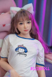 WAXDOLL#GF01Zヘッド 145cm A-cup シリコン キレカワ系美女ダッチワイフ清楚系