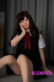 WAXDOLL#GE61ヘッド 151cm A-cup シリコン 肥満体型ぽちゃラブドール貧乳デブ専人形