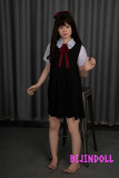 WAXDOLL#GE61ヘッド 151cm A-cup シリコン 肥満体型ぽちゃラブドール貧乳デブ専人形