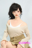 SHEDOLL 158cm C-cup シリコン頭部+TPE材質ボディ 清純 美少女セックス ドール エロ 普乳 リアル人形