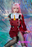 WAXDOLL#GE81ヘッド 165cm(X165) F-cup シリコン ゼロツー(ダリフラ)コスプレラブドール