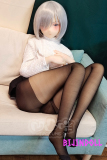 aotumedoll#91 155cm  Cカップ シリコンヘッド +TPEボディ 雪女な美人アニメセックスドール