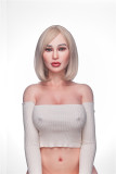 Irontechdoll 152cm A-Cup シリコン製 高級シリコン人形外国人ダッチワイフSEXオナホール