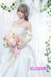 FUDOLL#19 150cm B-cup フルシリコン製 ラブドール結婚 理想的なお嫁さん 美少女花嫁人形