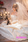 FUDOLL#19 150cm B-cup フルシリコン製 ラブドール結婚 理想的なお嫁さん 美少女花嫁人形