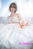 FUDOLL#19 150cm B-cup フルシリコン製 ラブドール結婚 理想的なお嫁さん 美少女花嫁人形
