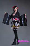165cm G-cup gameladyヘッドNo.11 シリコン製 和服 着物 振袖 浴衣 等身大ラブドール オーラルセックス