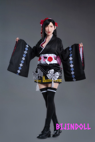 165cm G-cup gameladyヘッドNo.11 シリコン製 和服 着物 振袖 浴衣 等身大ラブドール オーラルセックス