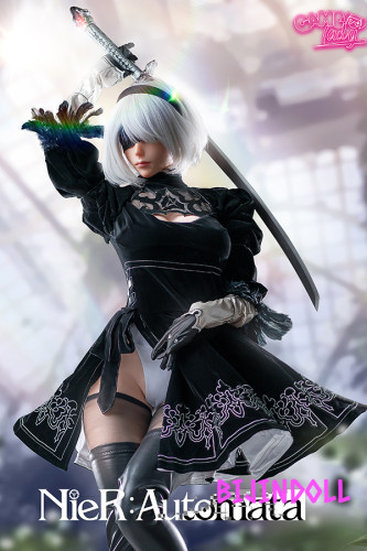 171cm G-cup gameladyヘッドNo.18 シリコン製 2Bラブドール リアルコスプレ