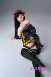 165cm G-cup gameladyヘッドNo.11 シリコン製 和服 着物 振袖 浴衣 等身大ラブドール オーラルセックス