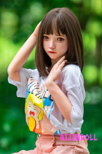 SHEDOLL 148cm C-cup シリコン頭部+TPE材質ボディ 凄いリアル  人形等身大ラブドール 屋外撮影