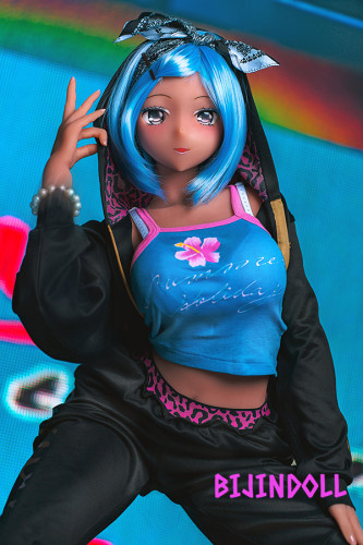 aotumedoll ラッパーDJ パールちゃん  155cm  Cカップ 青ショートカットのかっこいいギャル