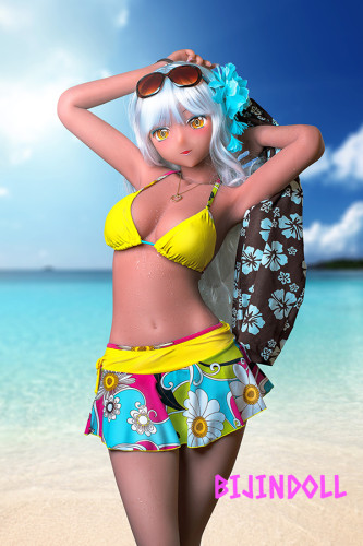 aotumedoll 日焼けパールちゃん  155cm  Cカップ ギャル 水着 ラブドール 褐色美少女エロボディ