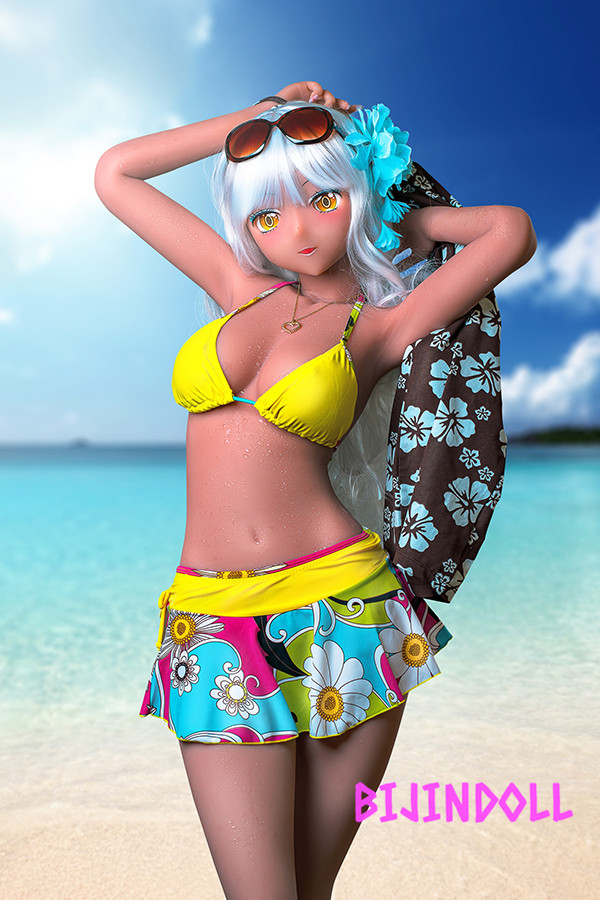 AotumeDoll 日焼けパールちゃん 155cm  Cカップ ギャル 水着 ラブドール 褐色美少女エロボディ