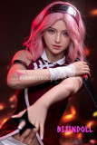 Funwest#079 159cm Aカップ  TPE製 春野サクラ ラブドール NARUTOアニメコスプレ