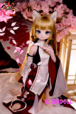 mozudoll きつねちゃん 85cm 宣材写真と同じ衣装無料プレゼン かわいい アニメ ラブドール ミニ セックス 人形