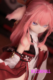 mozudoll きつねちゃん2.0 85cm 宣材写真と同じ衣装無料プレゼン 八重神子ラブドール 原神コスプレ mini人形 PVC頭部