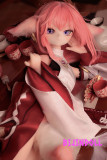 mozudoll きつねちゃん2.0 85cm 宣材写真と同じ衣装無料プレゼン 八重神子ラブドール 原神コスプレ mini人形 PVC頭部