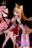 mozudoll きつねちゃん 85cm 宣材写真と同じ衣装無料プレゼン かわいい アニメ ラブドール ミニ セックス 人形