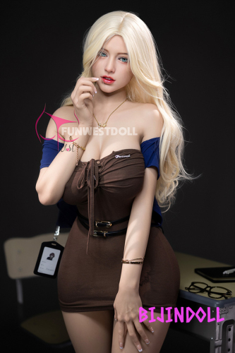 Funwest#081 Chloe 157cm Gカップ  TPE製 韓国アイドルラブドール 金髪美少女 真っ白な肌