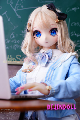 WMDoll#Y008 146cm Ｃカップ  プラスチックヘッド 可愛いアニメラブドール アニメ 等身大 人形