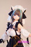 WMDoll#Y010 159cm Bカップ プラスチックヘッド  アニメ ラブドール 可愛いゲームコスプレ セックス 二次元