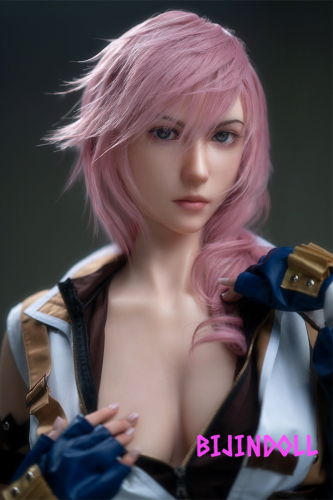 171cm G-cup gameladyヘッドNo.19 シリコン製 ライトニング ラブドール FF13 ゲーム コスプレ 等身大人形