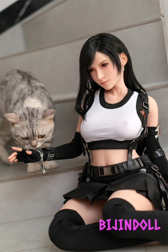 頭身一体 100cm B-cup gameladyヘッドNo.03 シリコン製 ミニティファ ラブドール収納便利 ゲームコスプレ人形