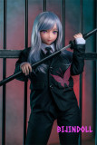 ButterflyDoll Lia 雷 140cm E-cup TPE製 銀髪アニメラブドール 爆乳 エロ二次元せっくす人形