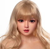 Bezlya 茉莉 149cm C-cup シリコン製 金髪ツインテール リアルラブドール ロリギャル 等身大人形 本物 美少女 セクシーダッチワイフ